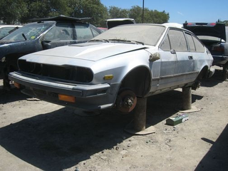 Illustration for article titled This Junkyard Alfa Romeo GTV6 Won't Get To Go Out In A Blaze Of Racin' Glory